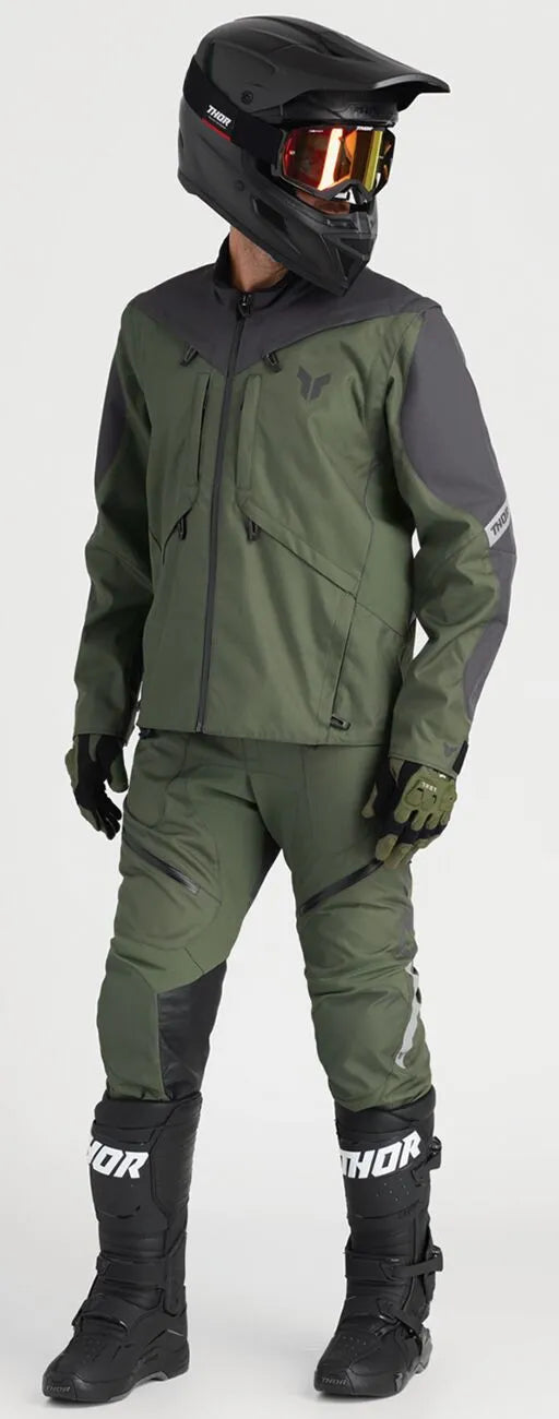 Thor Terrain Jacket - Army/Charcoal