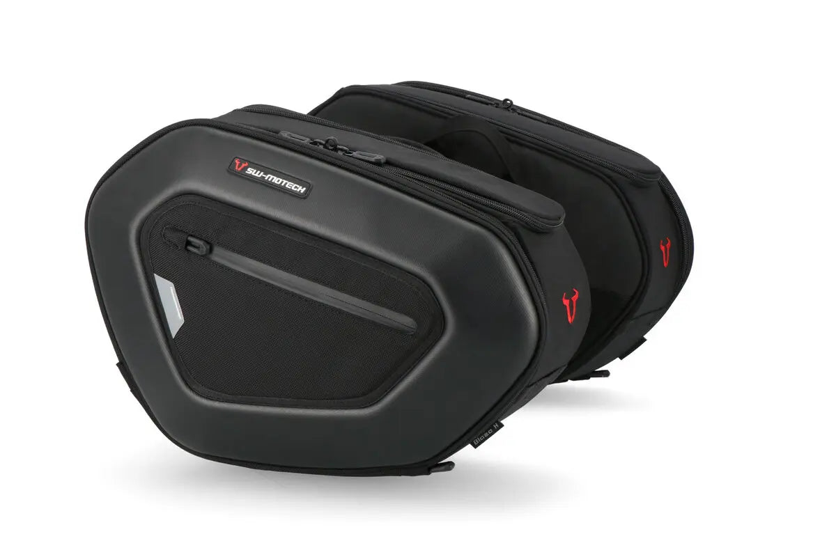 Sw-Motech PRO BLAZE H Saddlebag Set Black 40L with Edge
