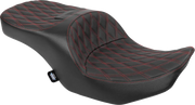 2-Up Drag Specialties Freedom Touring Seat - For Harley Davidson