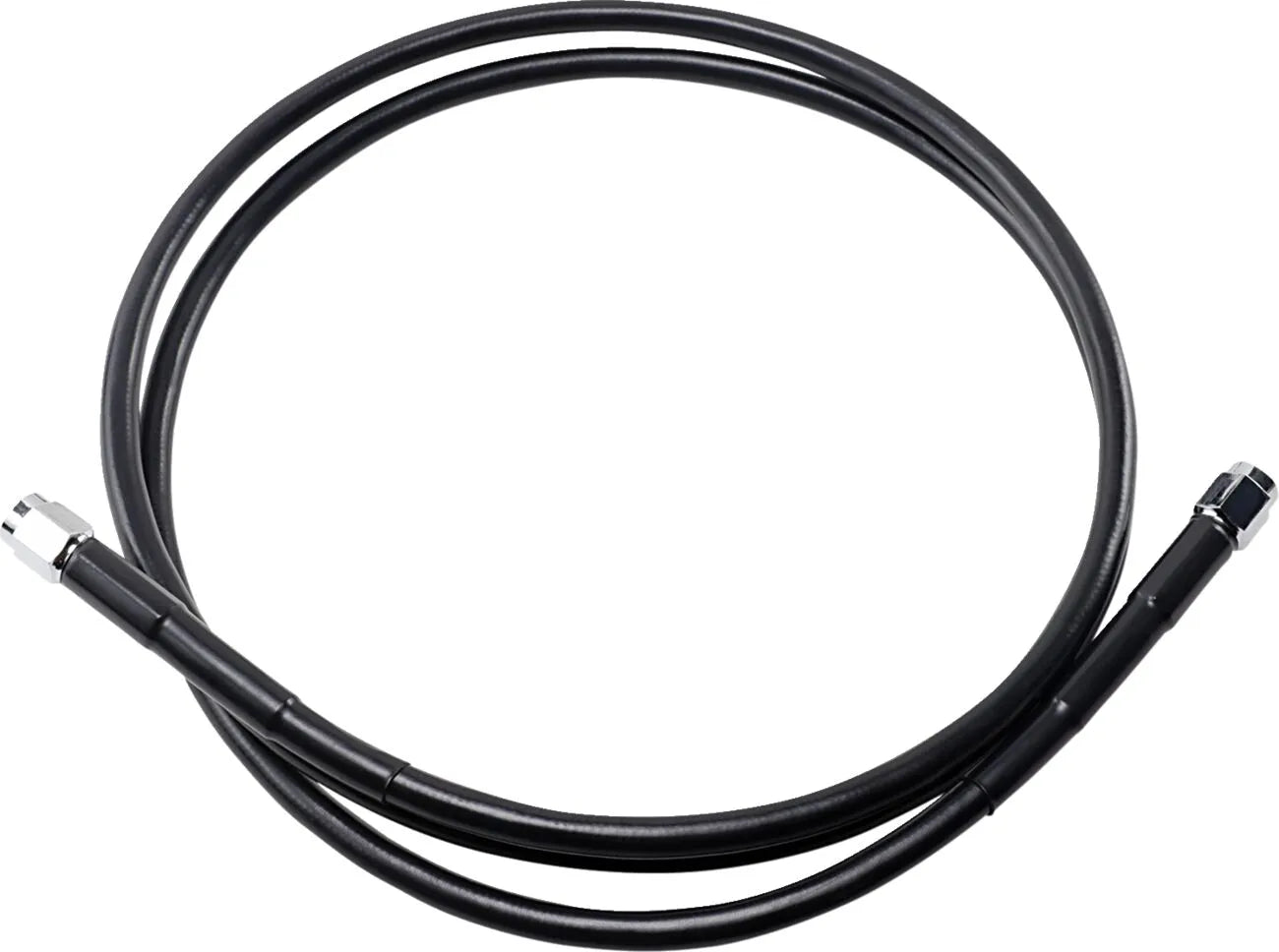Drag Specialties Universal Bremsleitung 58" Schwarz Vinyl