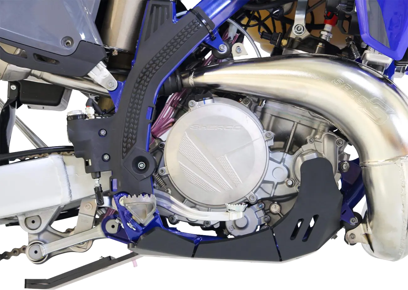 MOOSE OFFROAD HARD-PARTS Xtreme Skid Plate with Linkage Guard
