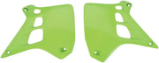 UFO Radiator Shrouds for Kawasaki KX Green