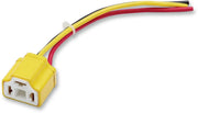 Cycle Visions Headlight Socket - 3-prong Ceramic