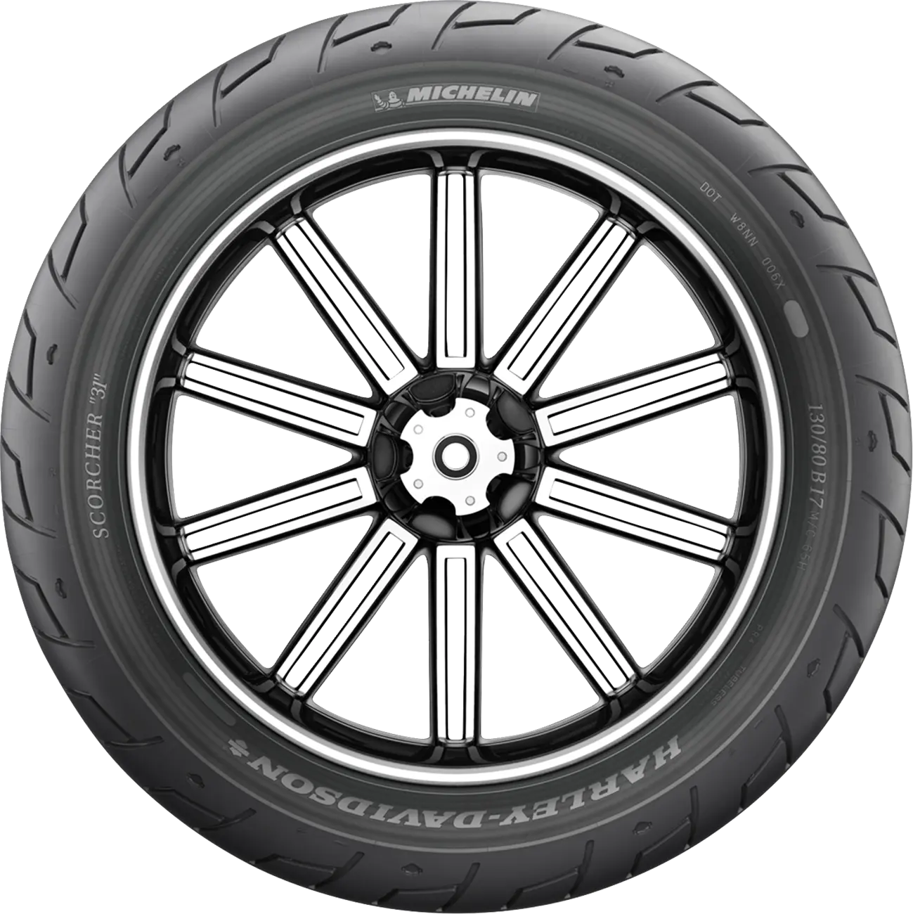 Michelin Scorcher 31 Tire 130/70b18 For Harley-davidson