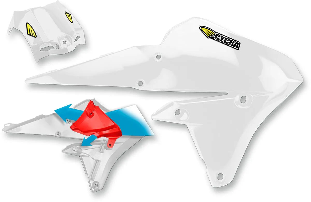Cycra Powerflow Intake Radiator Shrouds