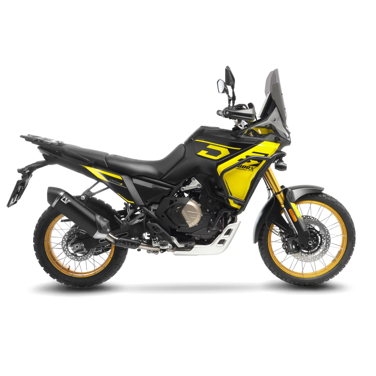 Leovince LV-14 Black Edition Slip-On Muffler for Voge Valico 800