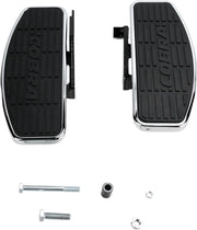 Cobra Classic Floorboard Kit - Black/chrome