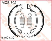 Trw Mcs802 Bremsbeläge - Organische Basis - Hinten
