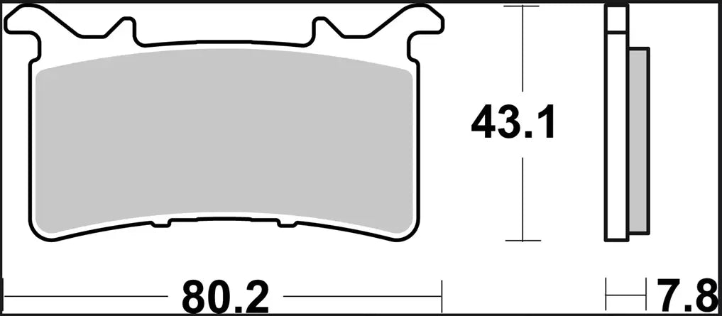 Brembo Rc Carbon Keramik Rennbremsbeläge