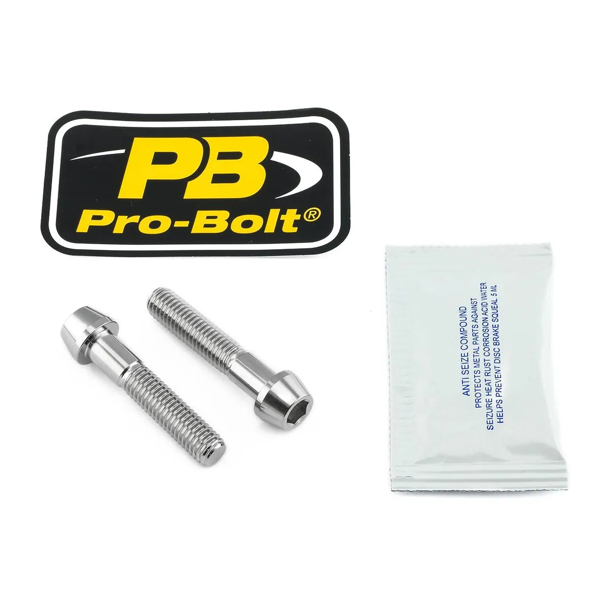 Pro Bolt Edelstahl Bremssattel Klemmensatz