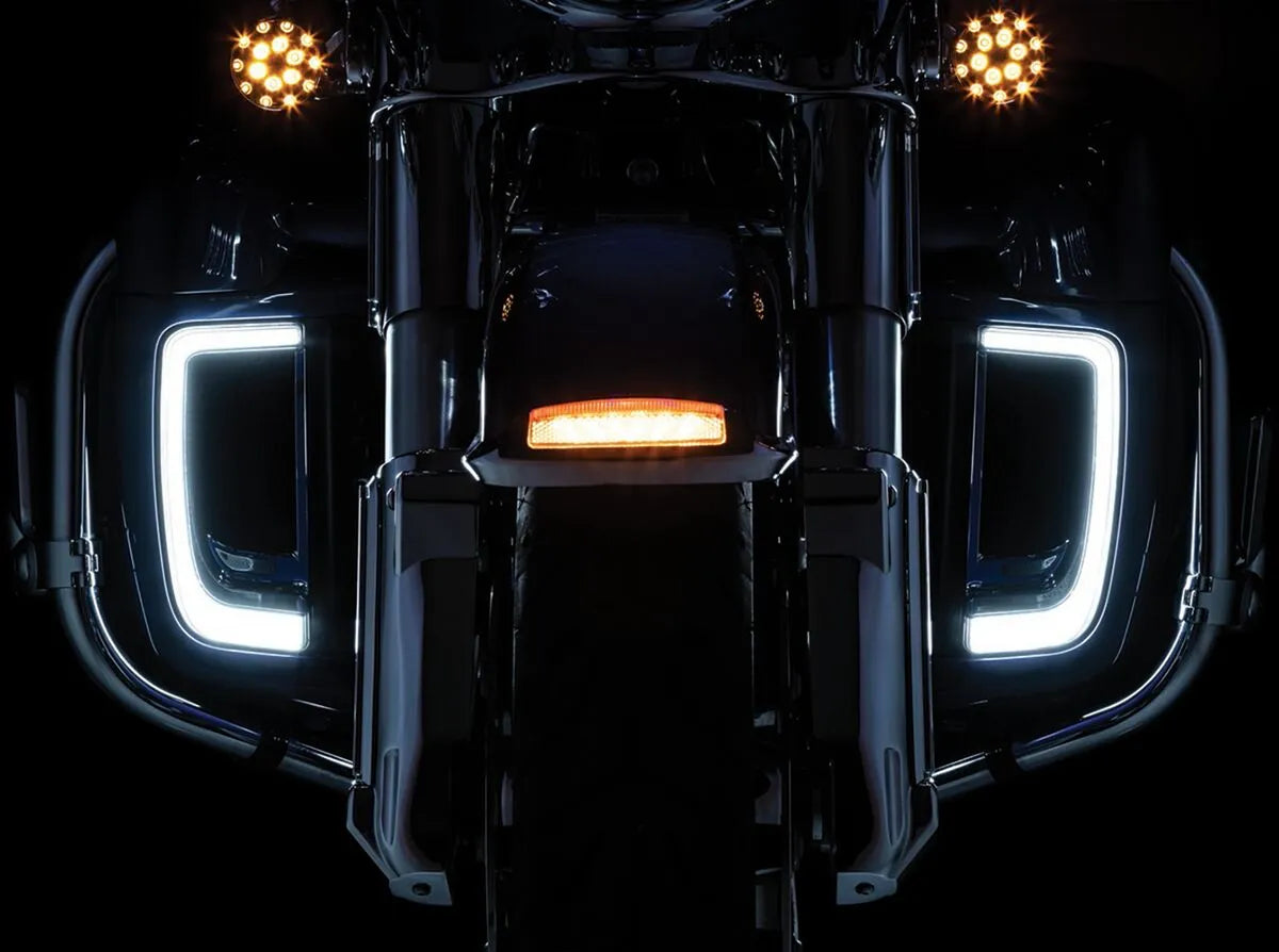 Kuryakyn Tracer Led Fairing Lower Grill Inserts