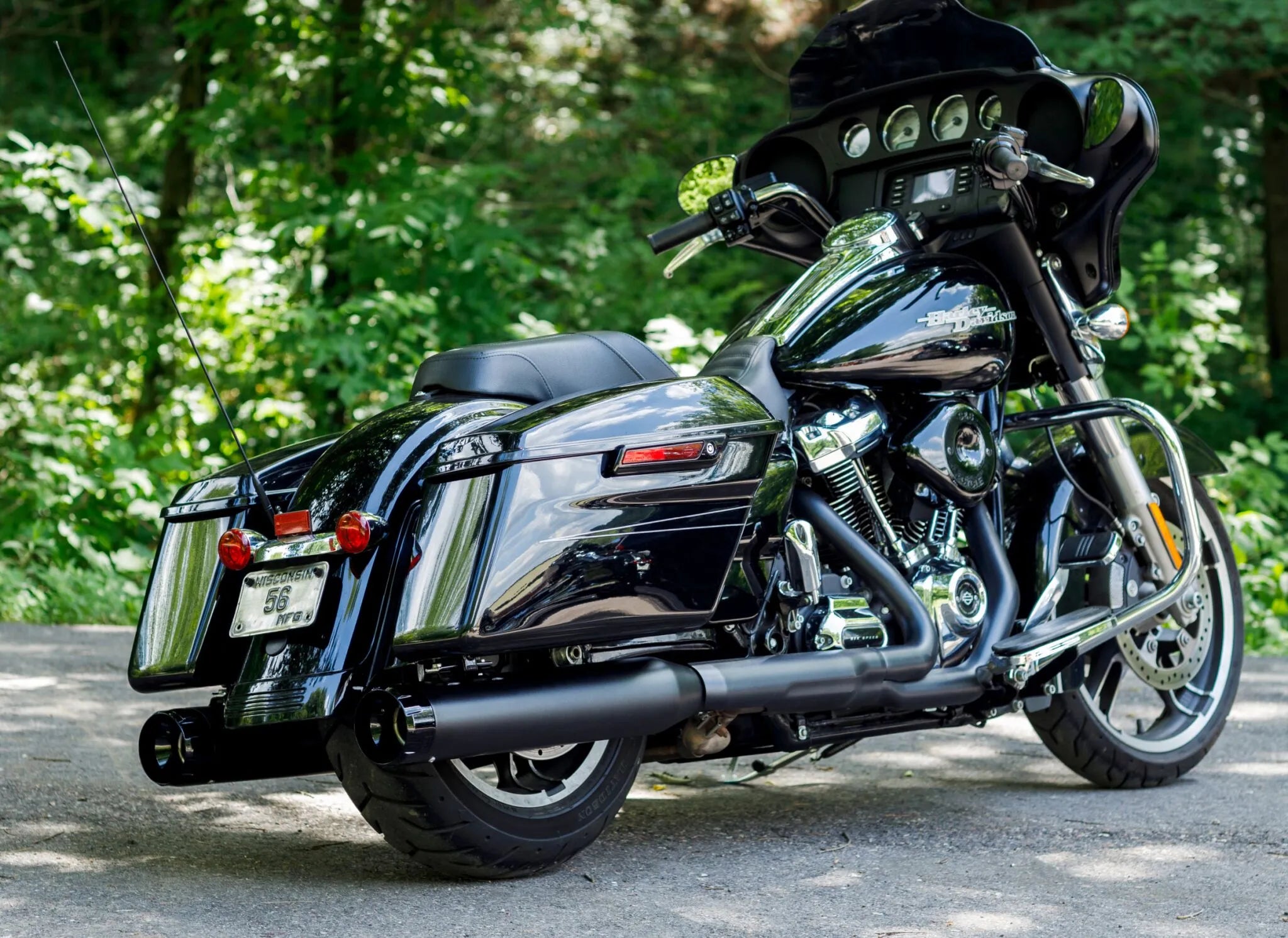 S&S Cycle Mk45 Performance Schalldämpfer für Touring Modelle