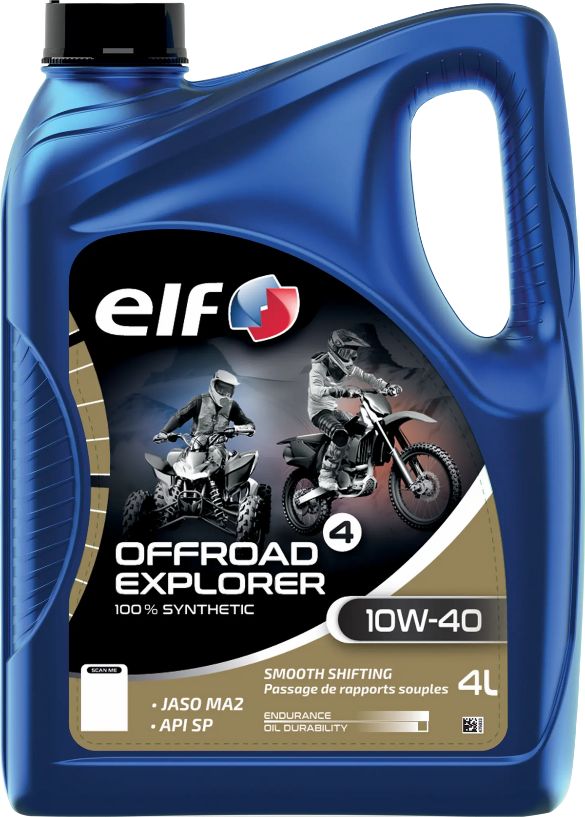 ELF Off-Road 4 Explorer 10W-40 Synthetic Engine Oil 4L