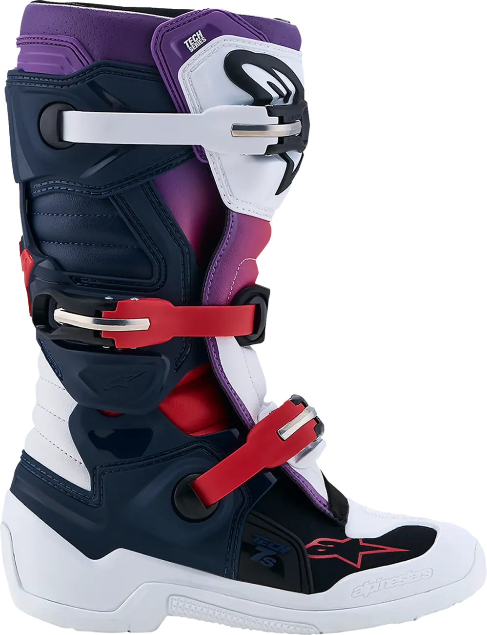 Alpinestars Tech 7S Youth Boots Dark Blue/White/Black