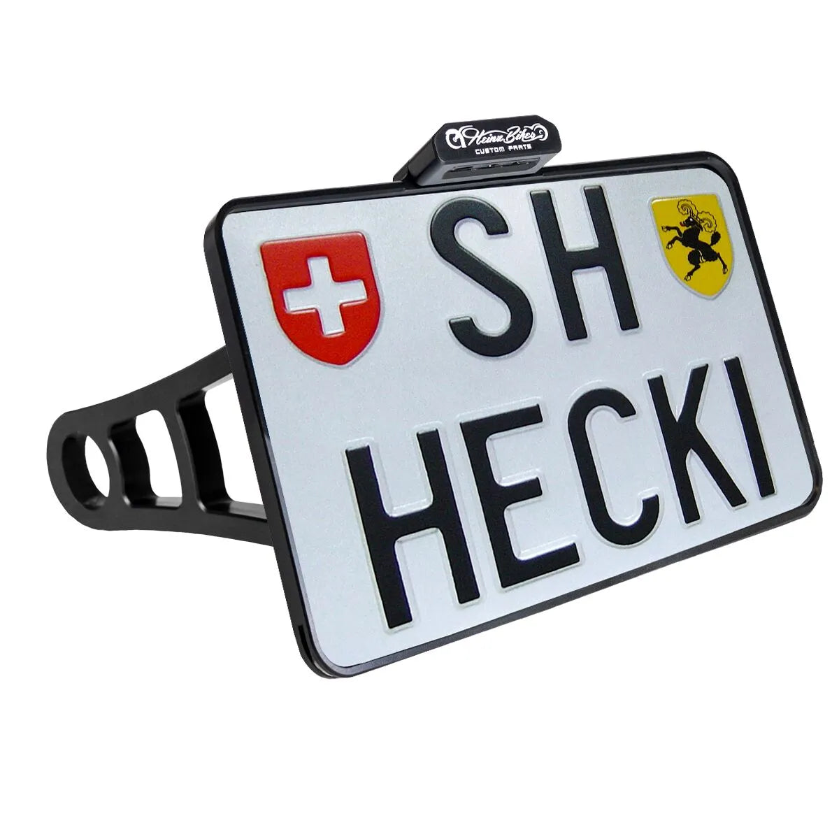 Heinz Bikes License Plate Side Mounts For 1" Axles