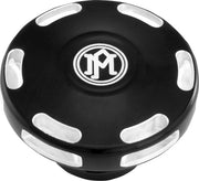 Performance Machine Custom Gas Cap - Black Contrast Cut