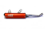 Hgs 2-Takt Schalldämpfer Aluminium Auspuff
