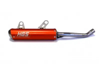 Hgs 2-Takt Schalldämpfer Aluminium Auspuff