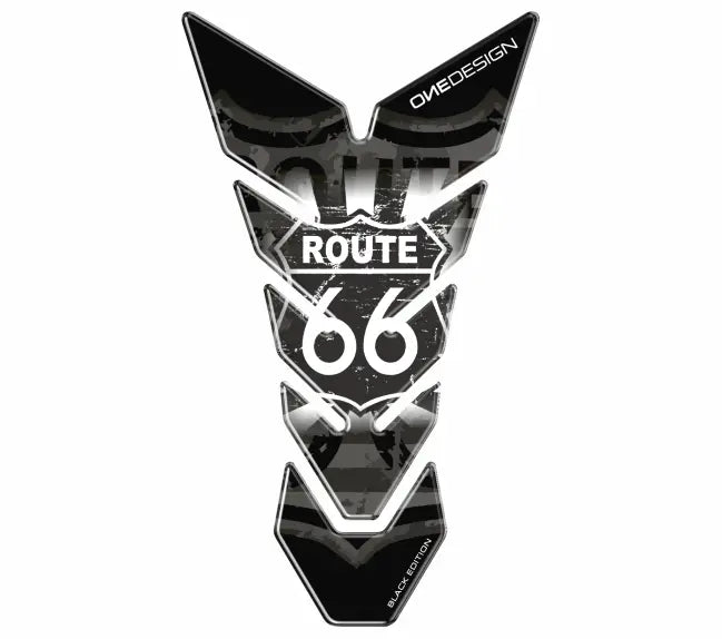 Onedesign Black Edition Route 66 Tank Pad Universal Fit