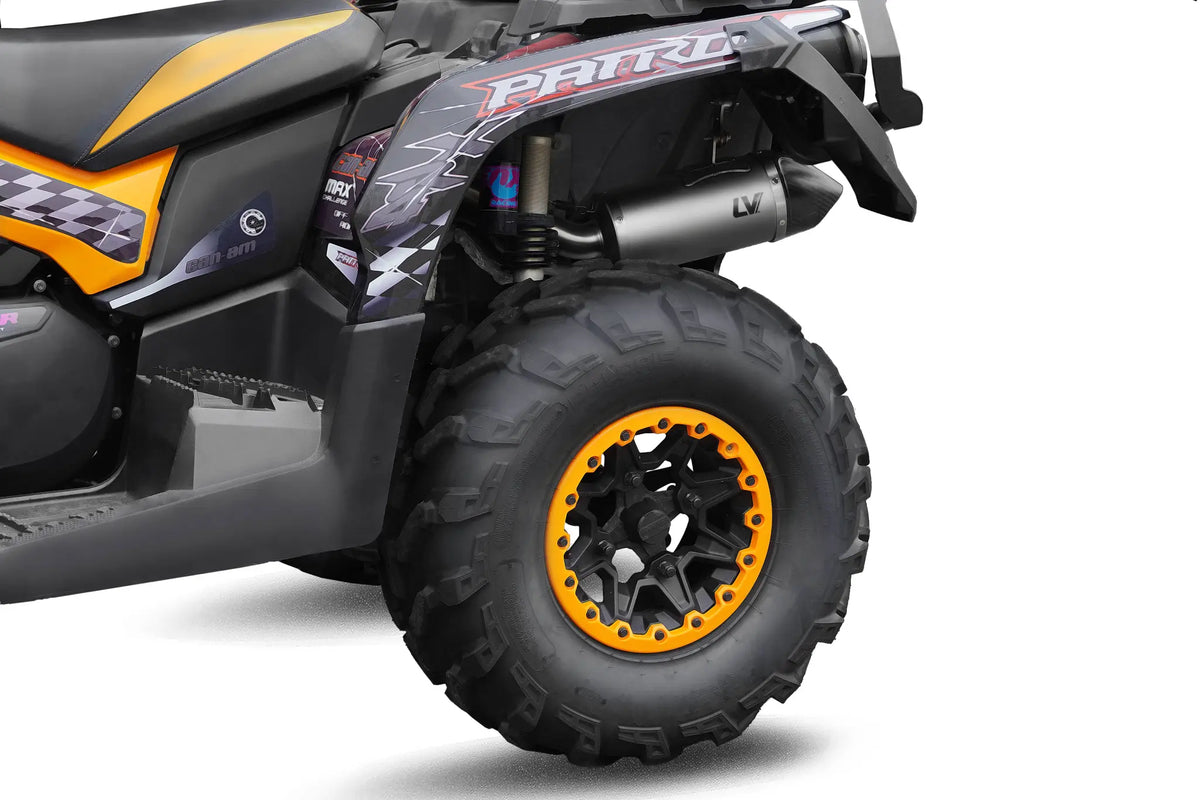 Leovince LV One Evo Stainless Steel Slip-On Muffler for Can-Am