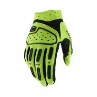 100% Youth Airmatic 2 Gloves - Black/Fluorescent Yellow