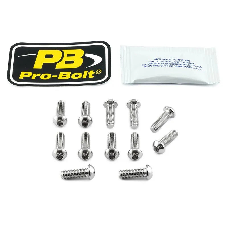 Pro Bolt Titanium Bremsscheiben Befestigungsbolzen Kit