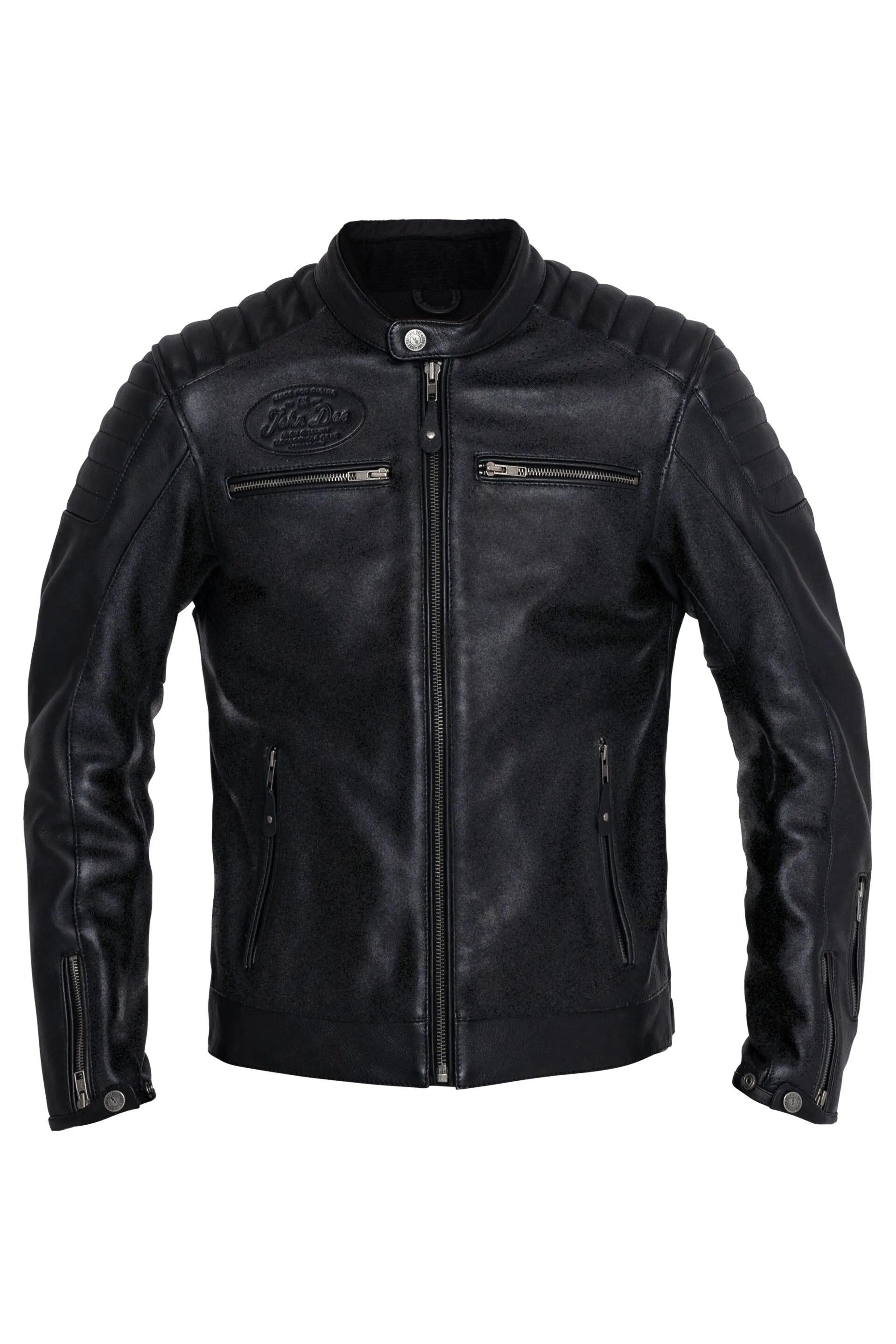 John Doe Dexter Leather Jacket - Black