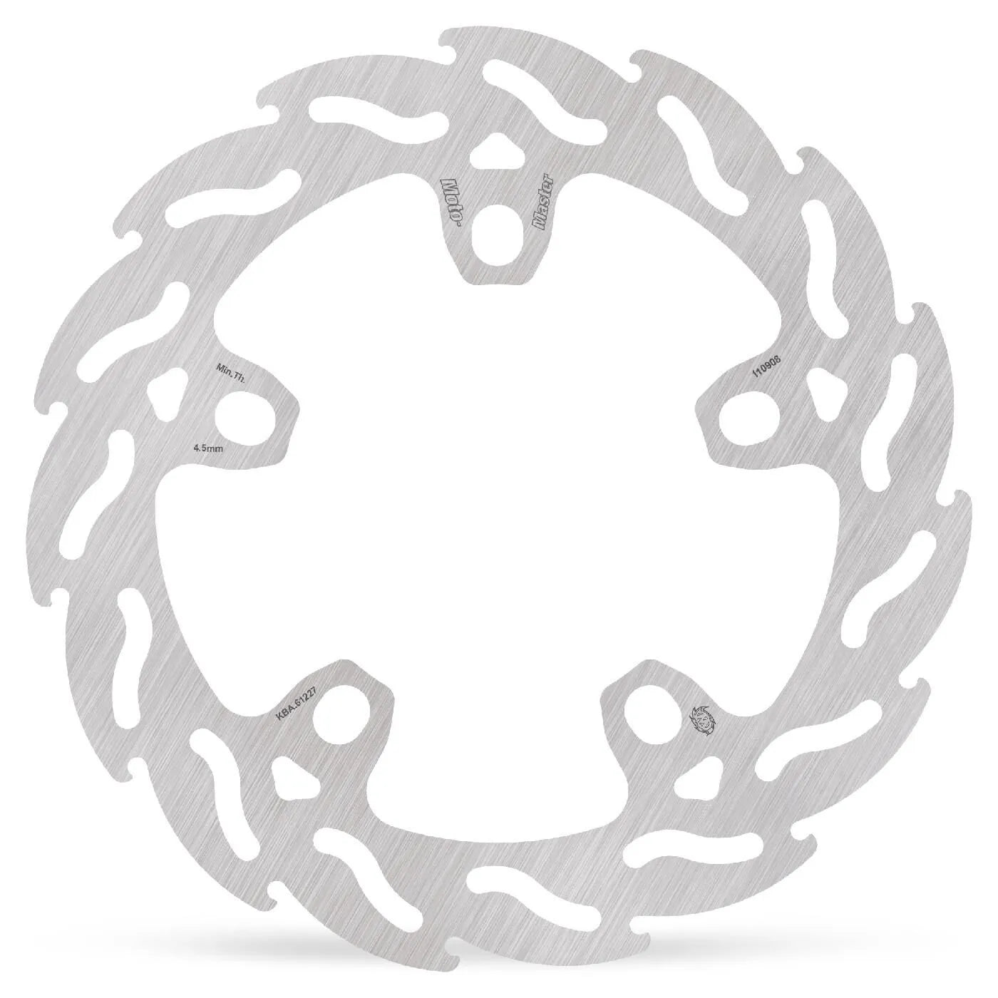 Moto-Master Flame Series Feste Bremsscheibe - Hinten