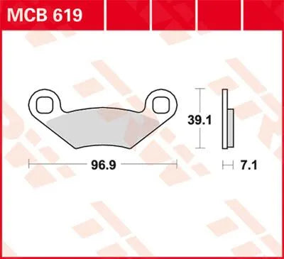 Trw All Round Sintered Metal Brake Pads - Front & Rear