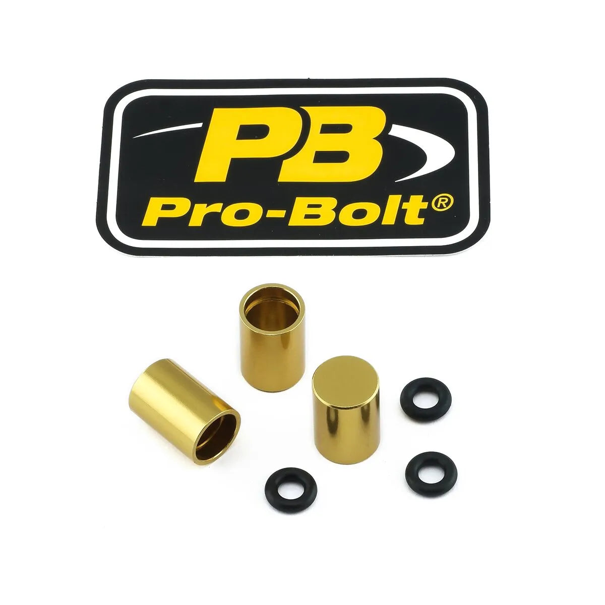 Pro Bolt Entlüftungsnippelkappe Gold Aluminium
