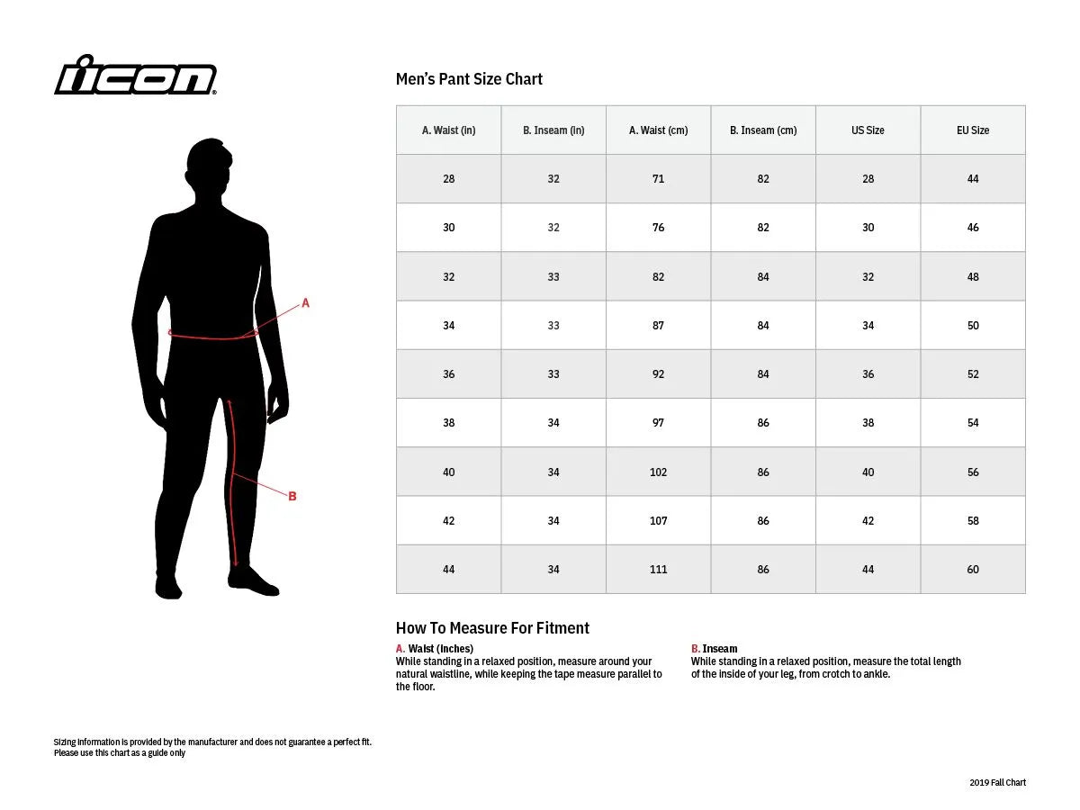 Icon Contra2™ Leather Motorcycle Overpants - Black