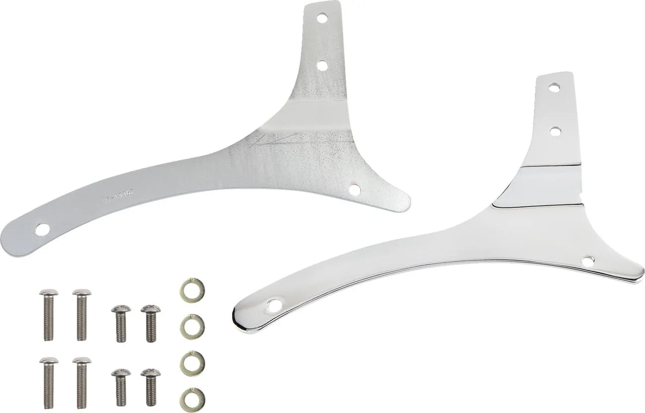 Cobra Round Sissy Bar Kit - Chrome Steel
