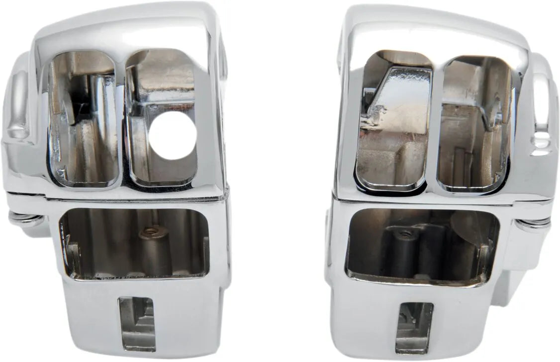 Drag Specialties Handlebar Switch Housing Kit Chrome