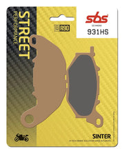 Sbs Hs Street Excel Sinter-Vorderbremsbeläge - Vorne