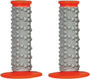 Scar Dual Density Grips - Gray/red