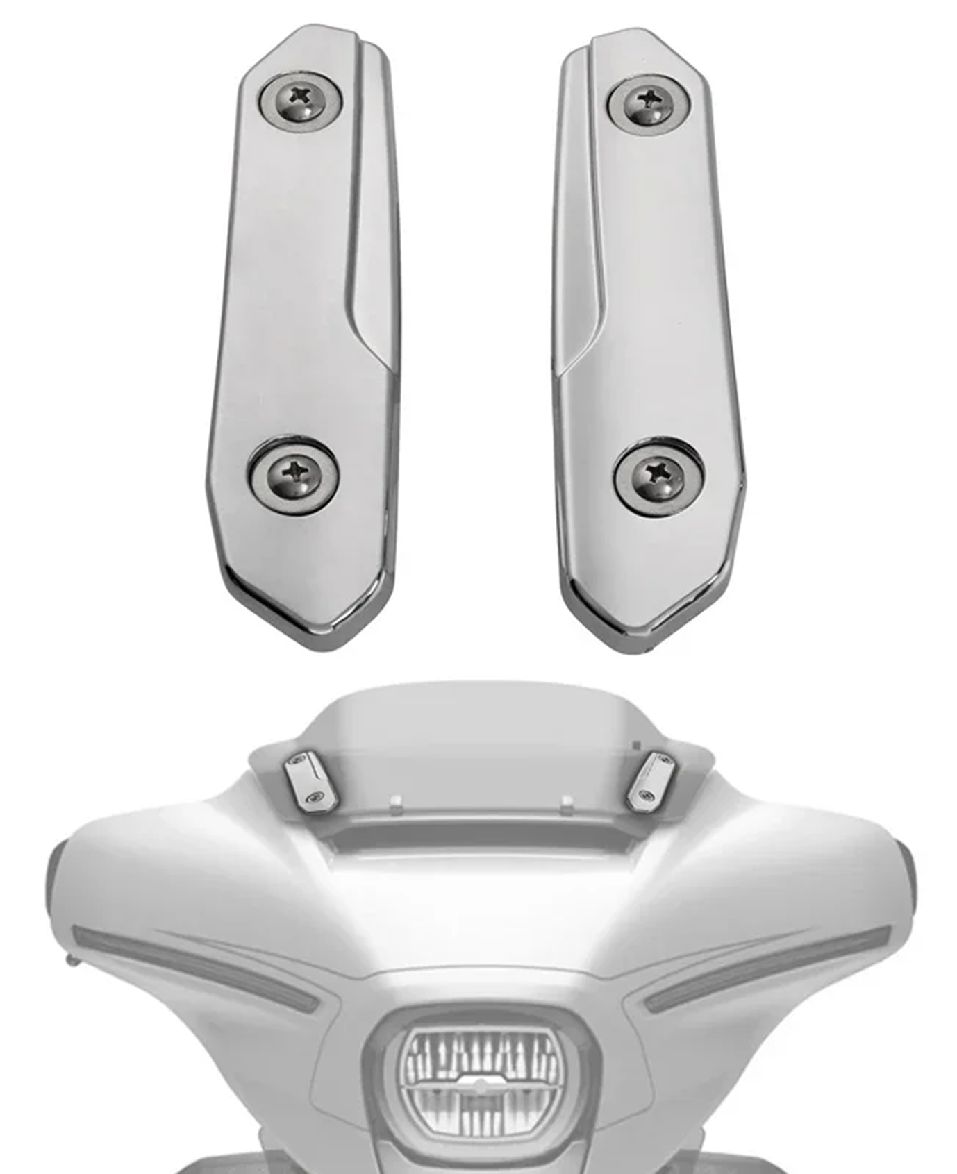 Zodiac Windshield Trim for Batwing Fairings 2023 to Present