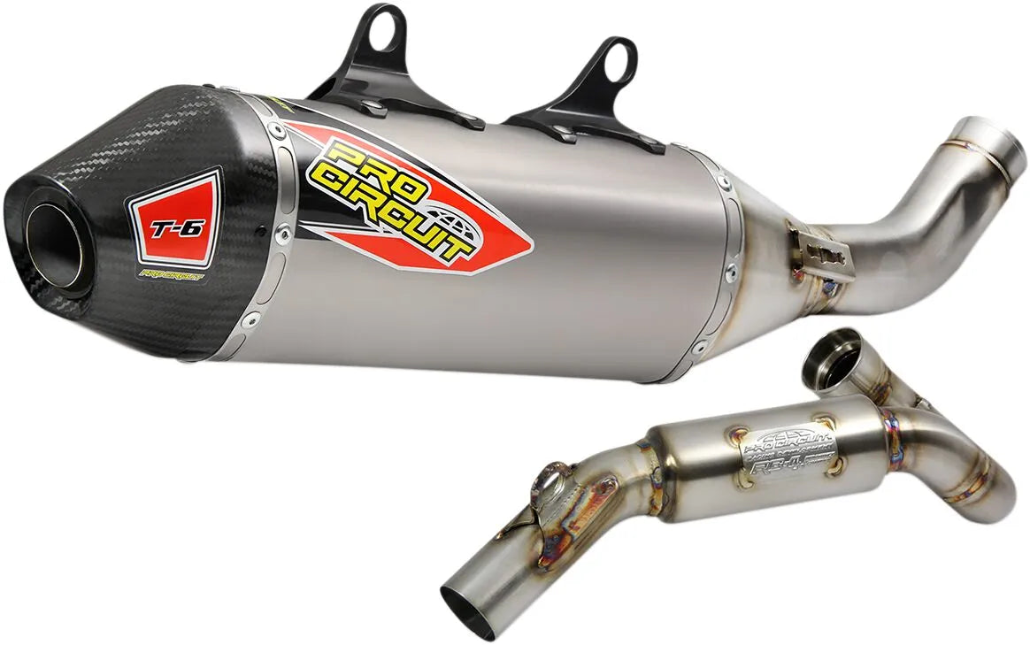 Pro Circuit T-6 Euro Auspuffanlage Ss/ti/cf