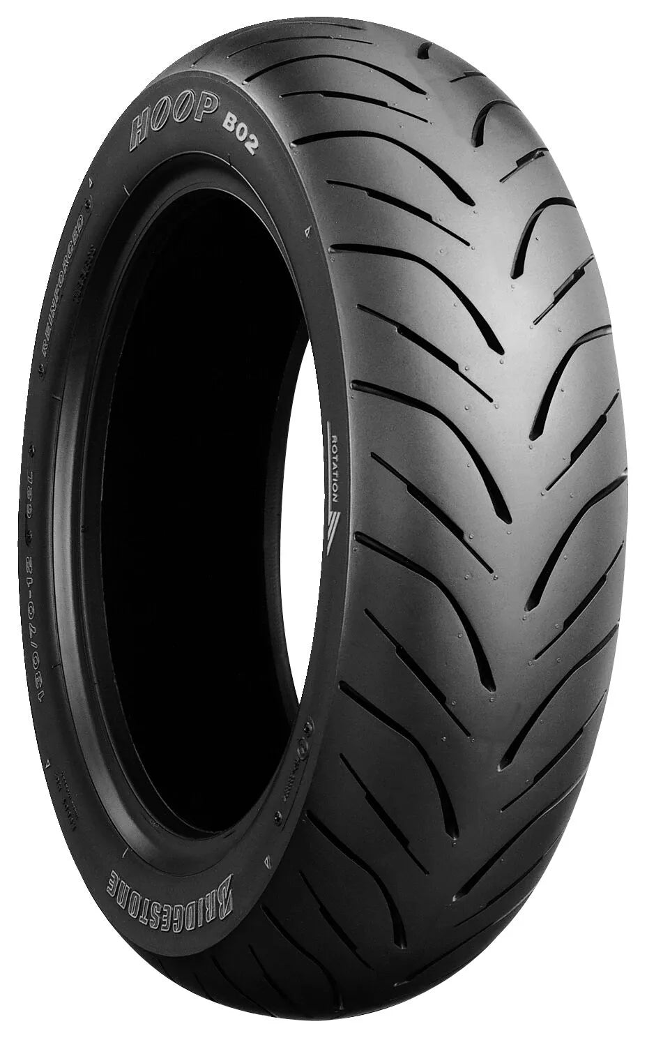 Bridgestone Hoop B02 Pro Tire 150/70-14 Rear