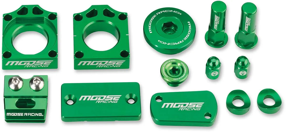Moose Offroad Bling Pack Kit for Offroad Motorcycles, Green