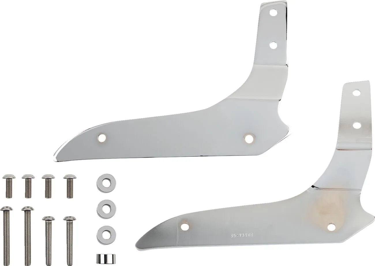 Cobra Round Sissy Bar Kit - Chrome Steel