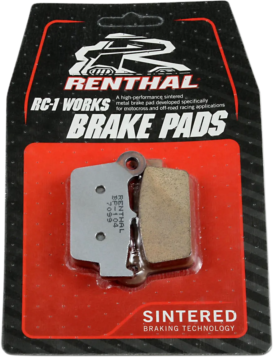 Renthal Rc-1 Works Bremsbeläge Für Motocross - Hinten