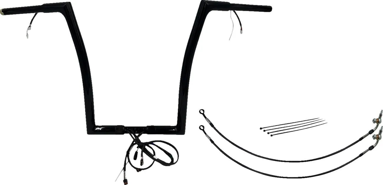 Fat Baggers Inc. 1-1/4" Pre-wired Flat Top Handlebar Kit