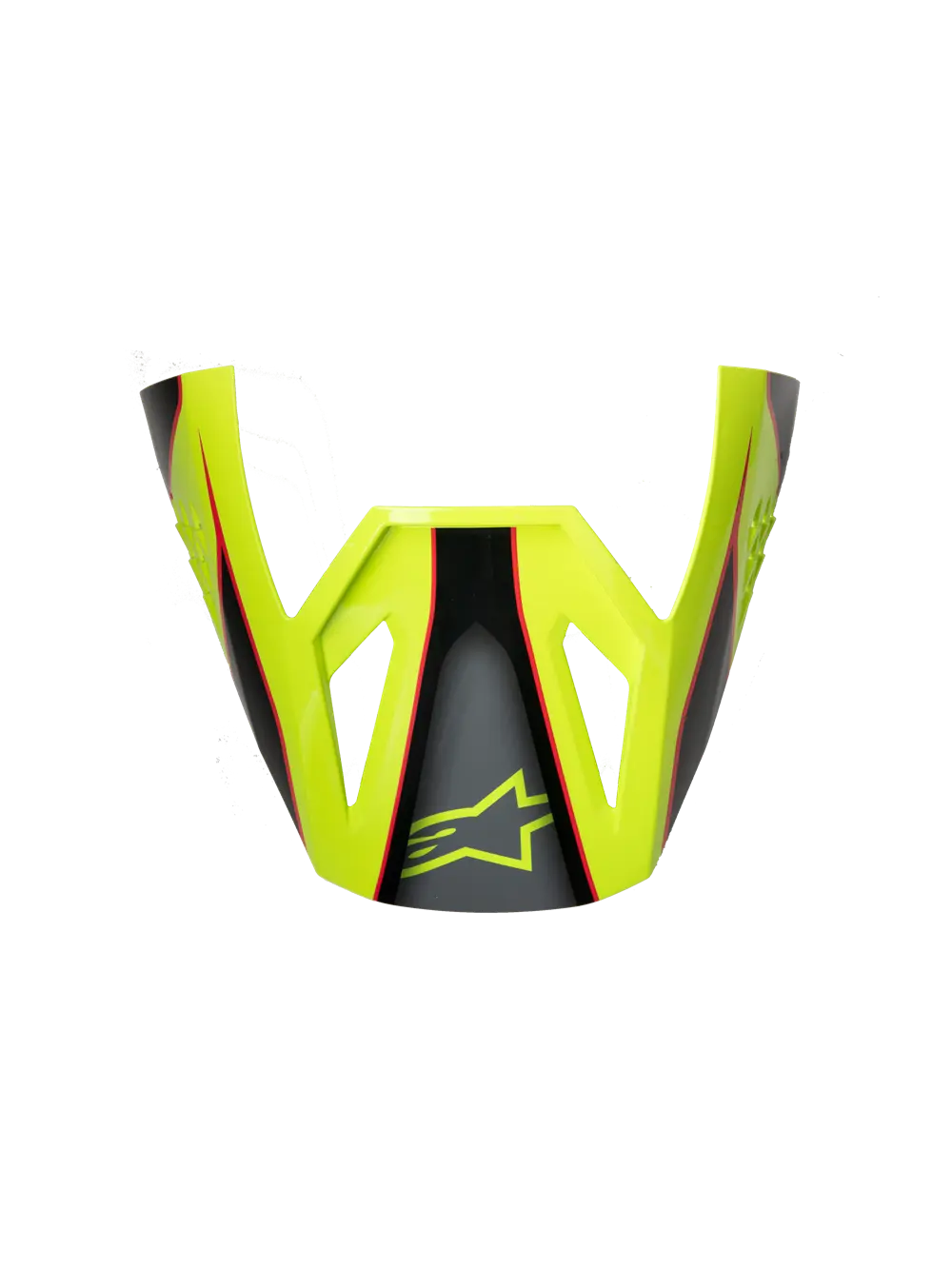 Alpinestars S-M3 Fray Helmet Visor Red/Yellow/Black