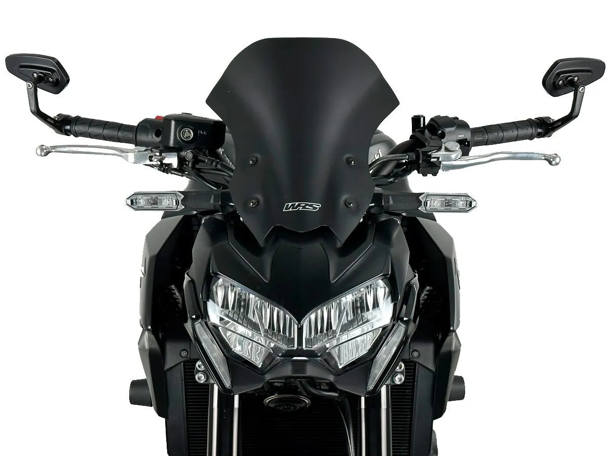 Wrs Windscreen - Naked Bike - Black Matte