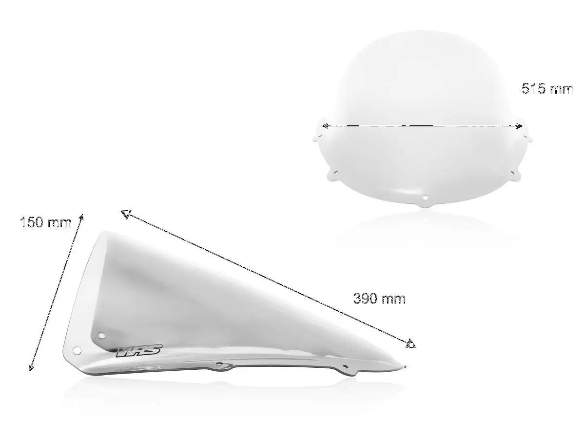WRS Race Windscreen for Honda RS125