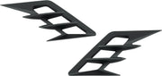 Show Chrome Front Fender Vent Filler Accent