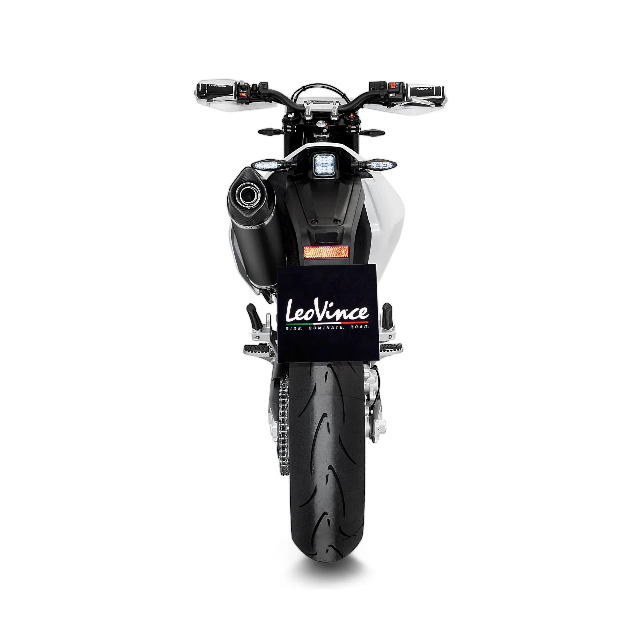 Leovince Nero Komplettanlage Auspuff Für Ausgewählte Motorräder - ECE Straßenzulassung