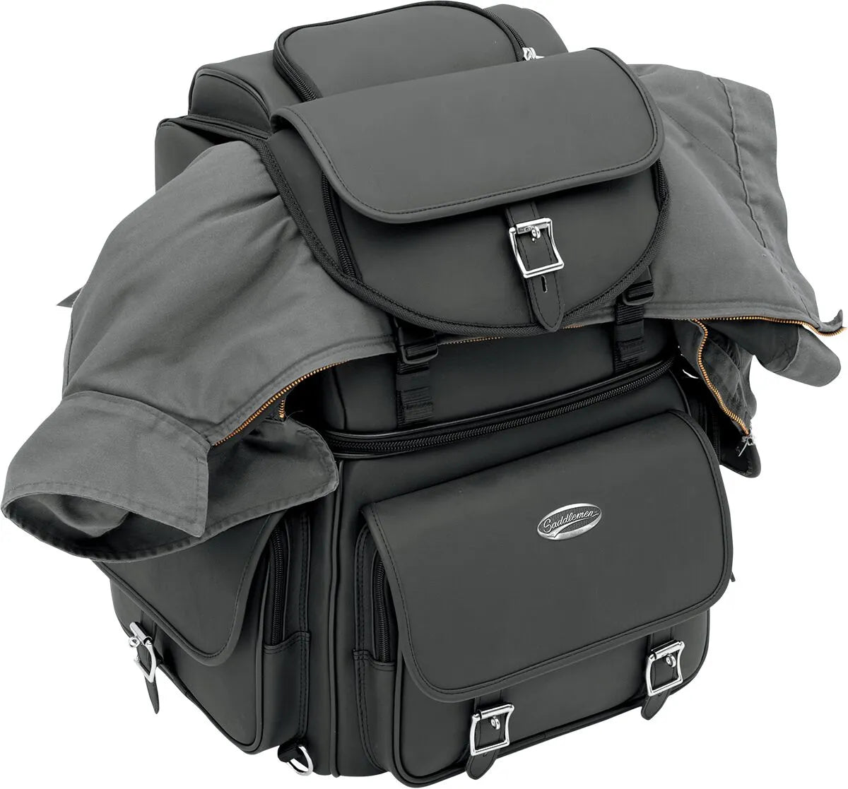 Saddlemen Br3400ex Sissy Bar Bag With Backrest