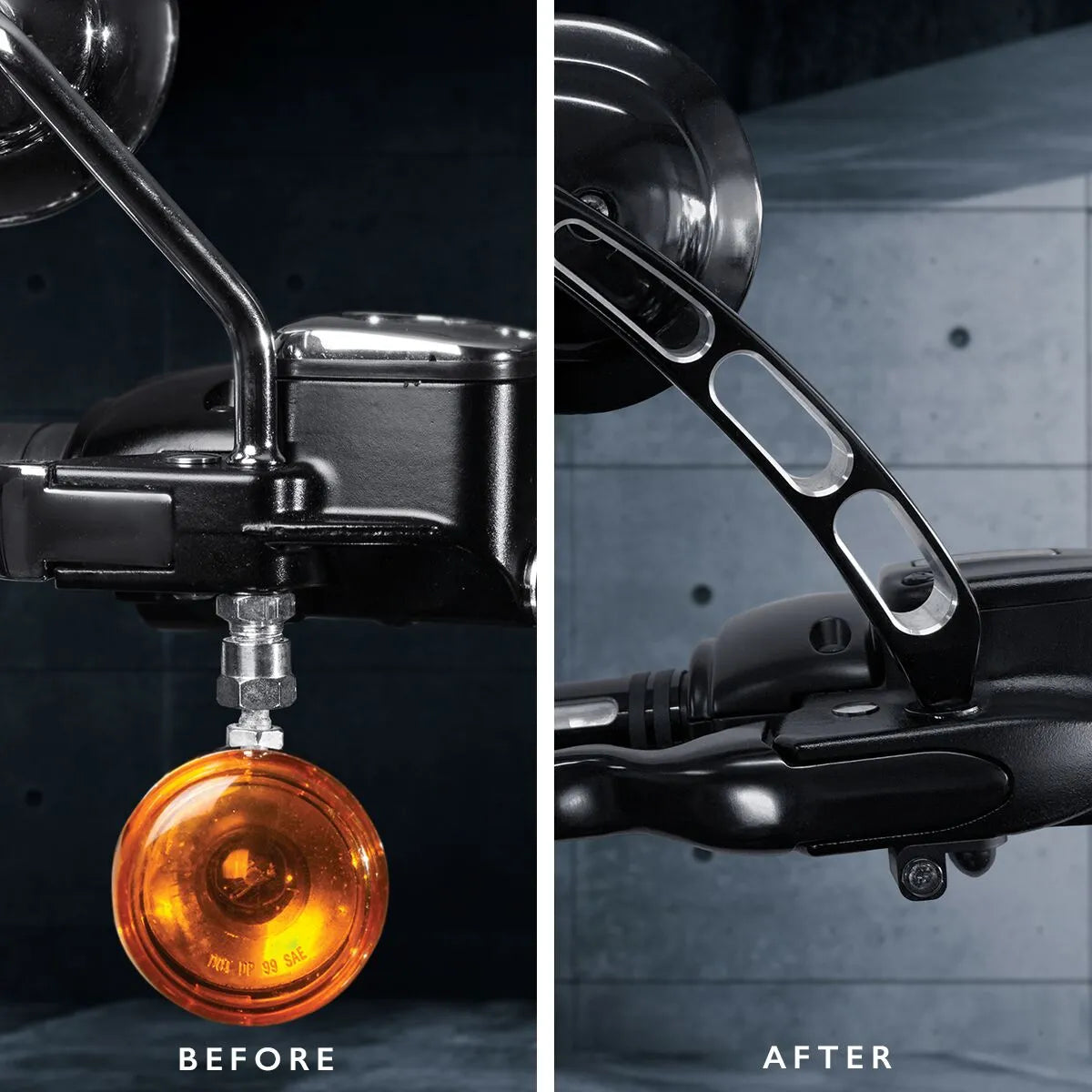 Heinz Bikes Nano Handlebar Turn Signals - Black