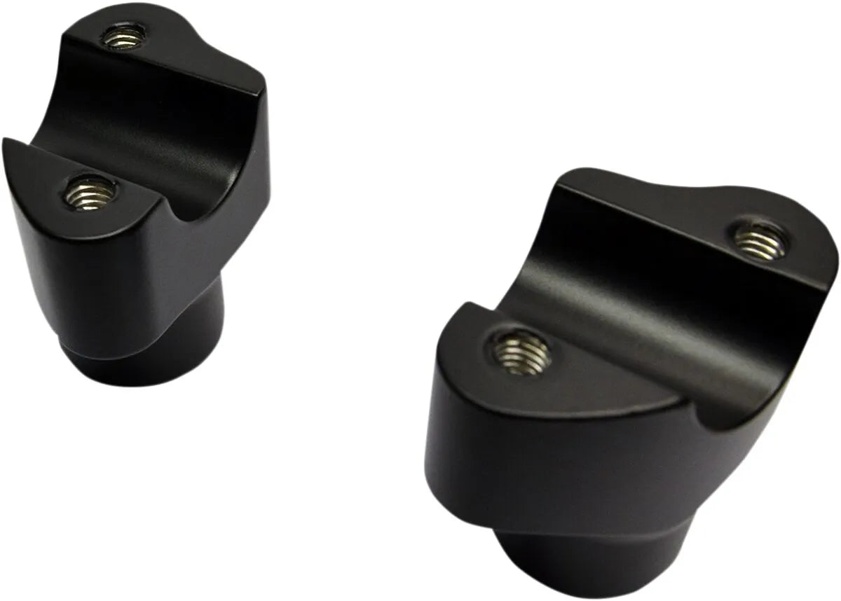 Drag Specialties 1" Black Handlebar Risers